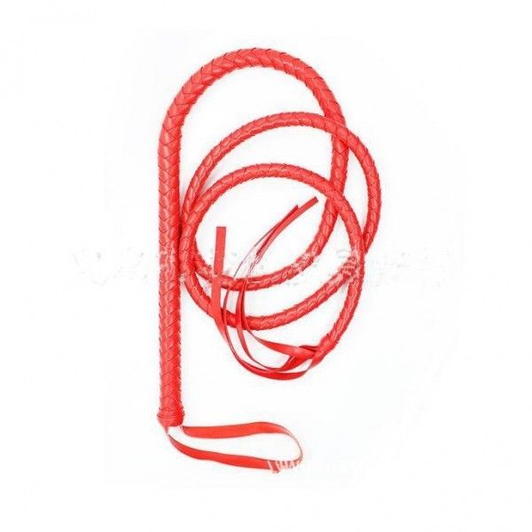 Длинный крачный кнут с рукояткой Queen Punishment Flogger Whips. Артикул: IXI47515