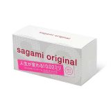 Polyurethane condoms Sagami Original 0.02mm, 20 pcs