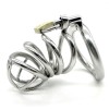 Chastity belt for men with arcuate ring ZC062 Large