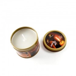 White bdsm candle low temperature / sensual hot wax candles