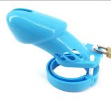 CB-6000 Male Chastity Device (blue)