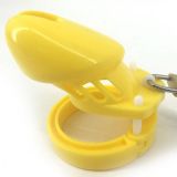 CB-6000S Device Male Chastity - short version (yellow)