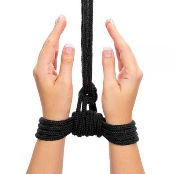 Черная веревка для связывания Fetish Bondage Rope, 10 метров. Артикул: IXI48326
