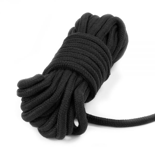 Черная веревка для связывания Fetish Bondage Rope, 10 метров. Артикул: IXI48326