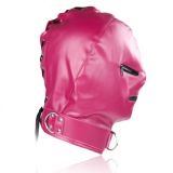 Розовая маска Zipper из винилу