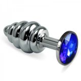       Rosebud Spiral Metal Plug   