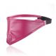Pink intimate play mask Soft PU Leather Blindfold