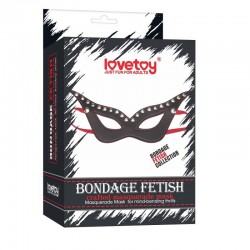 Кожаная фетиш маска Bondage Fetish Masquerade Mask