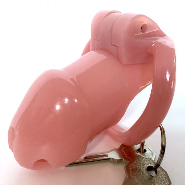 Пояс верности розовый Holy Trainer Chastity Device V2 ZC092. Артикул: IXI48855