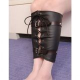 Leather corset and binding foot