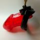   Rikers Locking Chastity Device Red