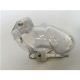 Transparent chastity belt for men Holy Trainer V2