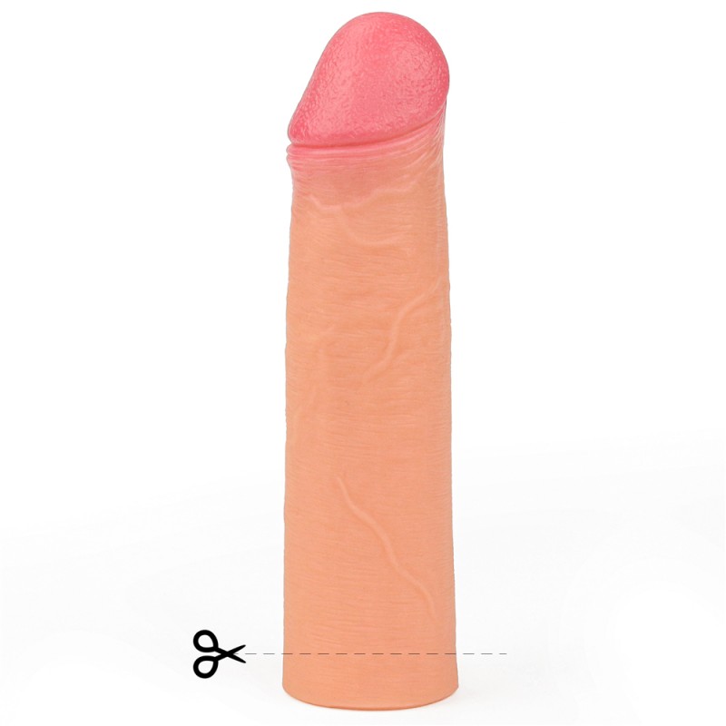 Удлиняющая насадка на пенис Revolutionary Silicone Nature Extender Flesh. Артикул: IXI49076