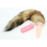 Butt plug with Fox tail