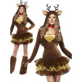 Fashion Brown Christmas Costume