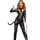 Sexy Wetlook Catwoman Costume