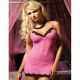 S-3XL Flirty and Seductive Scallop Detail Chemise