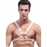 Sexy Mens Climbing Harness White