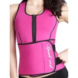 hot Power Slim Belt Rose Women Latex Corset