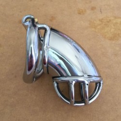 New Stainless Steel Male Chastity Device / Stainless Steel Chastity Cage   