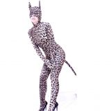 Spandex Leopard sexy clothes   