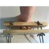 Wooden multi-purpose clamp testis / Ball crusher