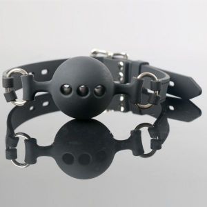 Gag with silicone ball. Артикул: IXI50057