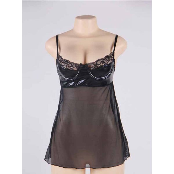 M XL 3XL 5XL Sexy Women Black Exotic Lingerie. Артикул: IXI51032