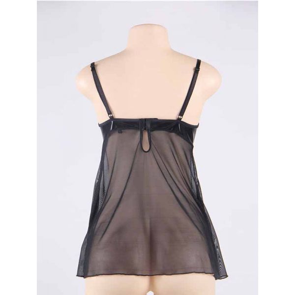 M XL 3XL 5XL Sexy Women Black Exotic Lingerie. Артикул: IXI51032