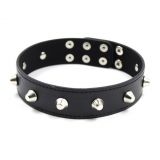 Classic collar with rivets