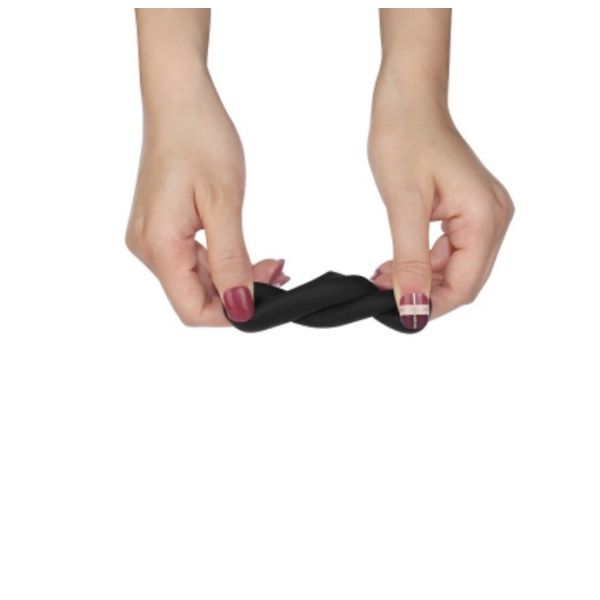 Эрекционное кольцо двойное черное Ultra Soft Platinum Cure Silicone Cockring. Артикул: IXI51589