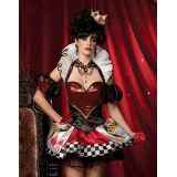 deluxe card queen costume