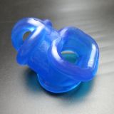 TPR Annex Erection Enhancer Sex-Toys for Men - Blue   