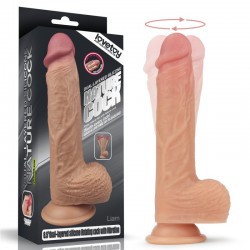 Dual layered Silicone Rotating Nature Cock Liam