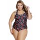 Swimsuit with cherry print