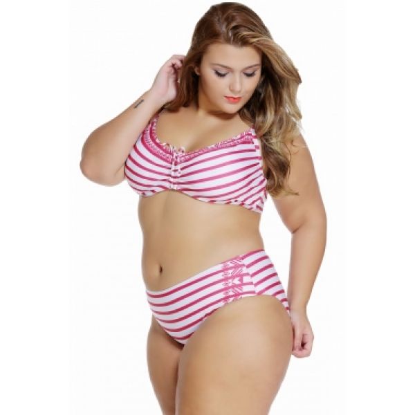 The red-and-white striped swimsuit. Артикул: IXI53107