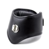 Leather Bondage Restraint Soft Sponge Padded Collar   