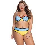 Swimsuit stylish colors Plus Size