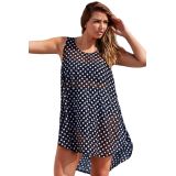 Monochrome beach dress chiffon