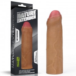 Brown Revolutionary Silicone Nature Extender Uncircumcised