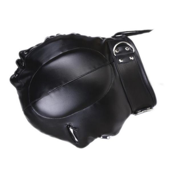 PU-Leather Hood Ears Padding Mouth and Eyes Zipper. Артикул: IXI53789