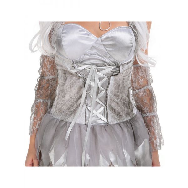 Women Bride Costume Gray Dress. Артикул: IXI53838