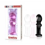 Glass Dildo Romance (pink)