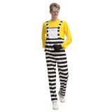 fashion cosplay costume yellow