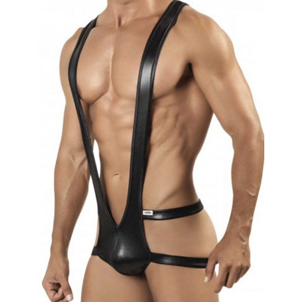 Black Vinyl Sexy Men Lingerie. Артикул: IXI54153