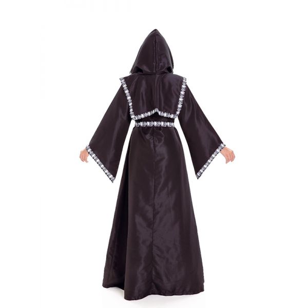 Black and White One Size Skeleton Robe halloween Costume. Артикул: IXI54180