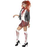 High School Horror Zombie Girl Costume