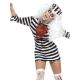 stripe prisoner halloween costumes for women