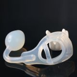 silicone anal plug conjoined penile ring   