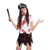 Policewomen Cosplay Halloween Costume